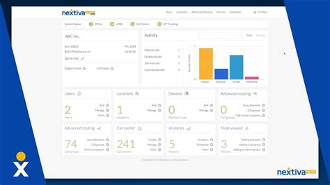 Nextiva Unity Agent is a powerful application designed for high call volume environments. It allows Agents to join or leave Call Center queues, change their ACD state, view personal and overall Call Center statistics, and more. (Unavailable, Available, and Wrap-up).